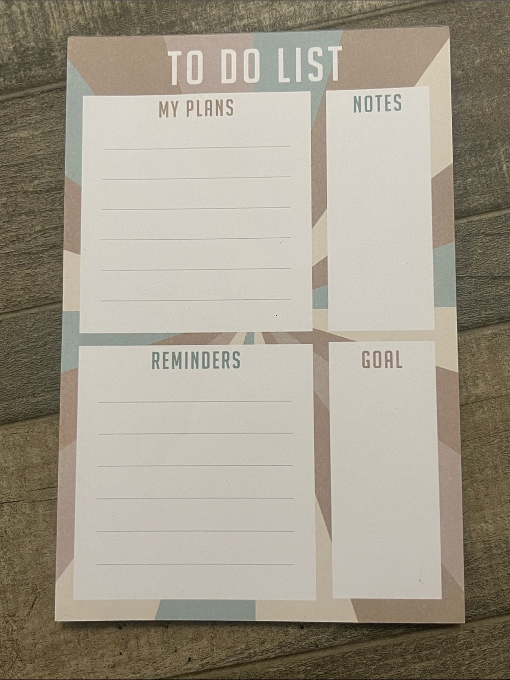 To Do List - Notepad Plans Notes Reminders Goals